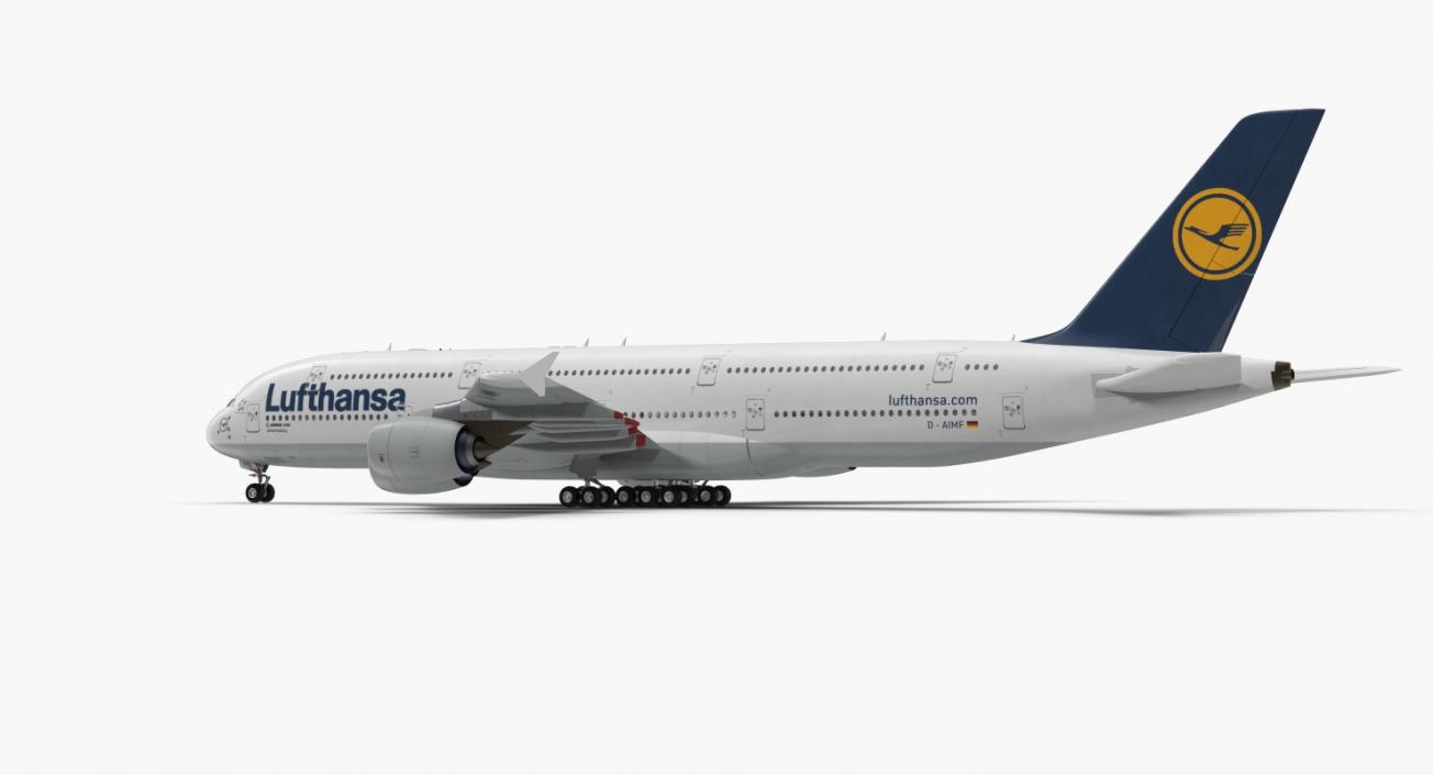 Airbus A380-1000 Air France 3D